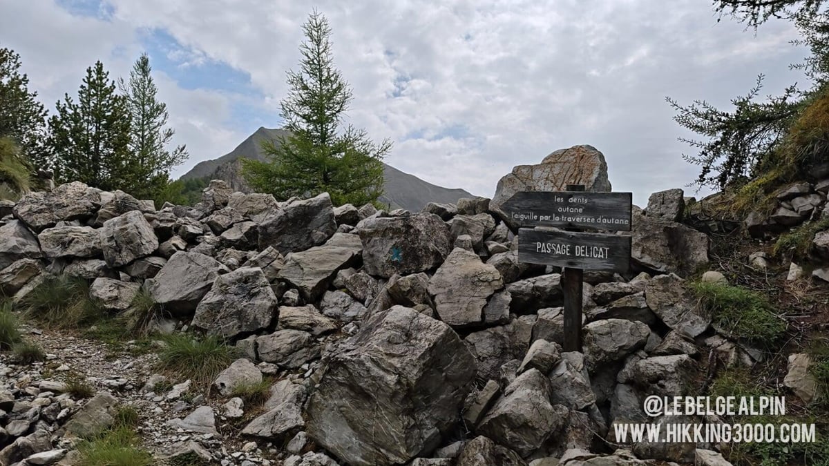 Panneau « passage délicat » : tout le monde est prévenu