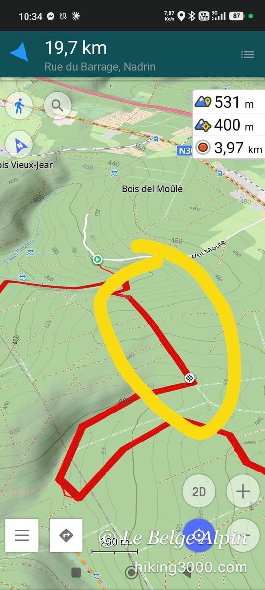 Harre Loop (22 km, 720 m gain)