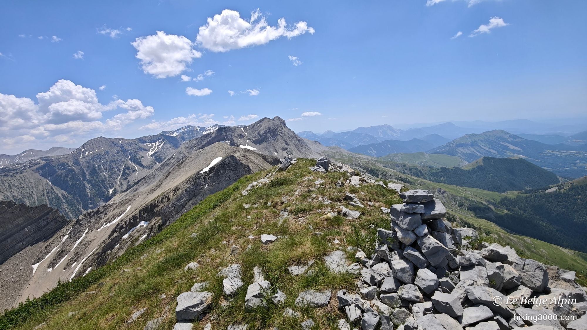 L'Aiguillette par les arêtes depuis Méolans-Revel (2610 m), hero