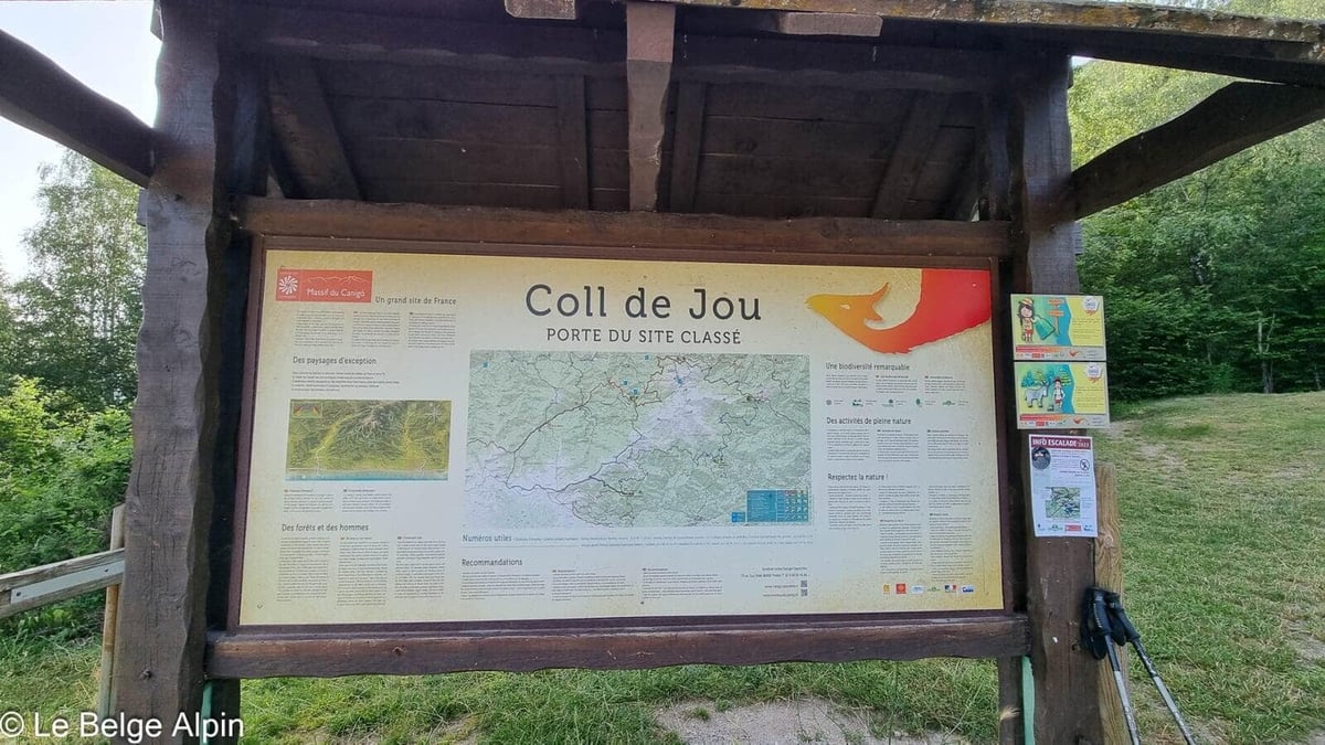 Col de Jou, porte du site classé du Massif du Canigó