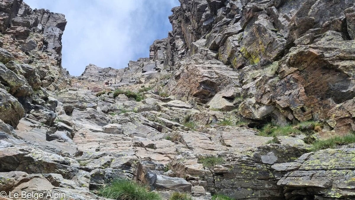 Ravine rocheuse, dernier tiers plus sérieux