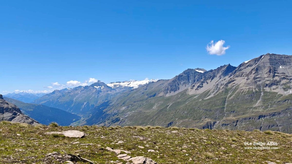 Pointe de Tierce, Haute-Maurienne — moment 10 de la boucle Ribon-Avérole, juillet 2025