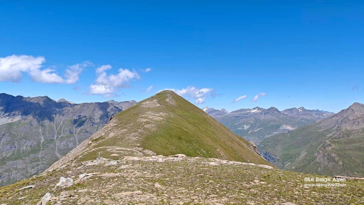 Pointe de Tierce, Haute-Maurienne — moment 12 de la boucle Ribon-Avérole, juillet 2025