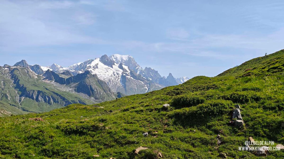 Le Mont Blanc se dévoile, signal encourageant