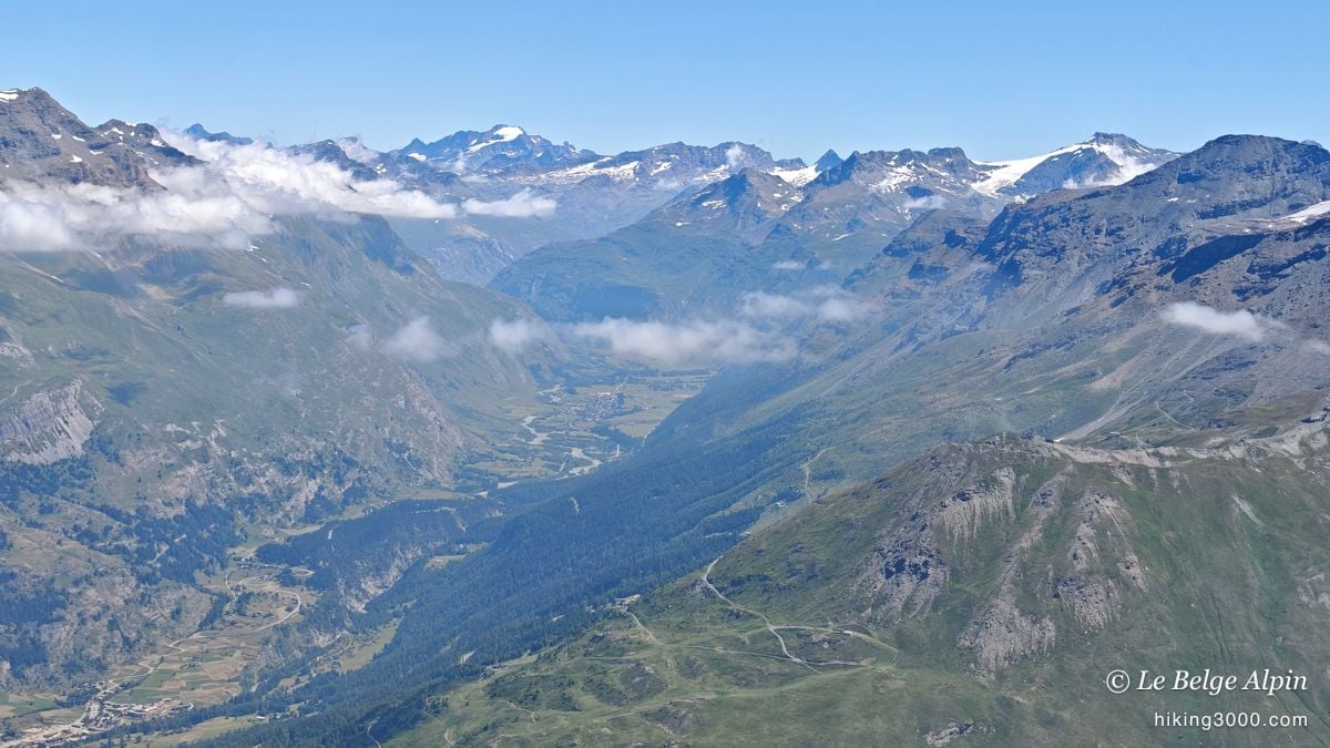 The upper Maurienne runs off toward Bessans and Bonneval